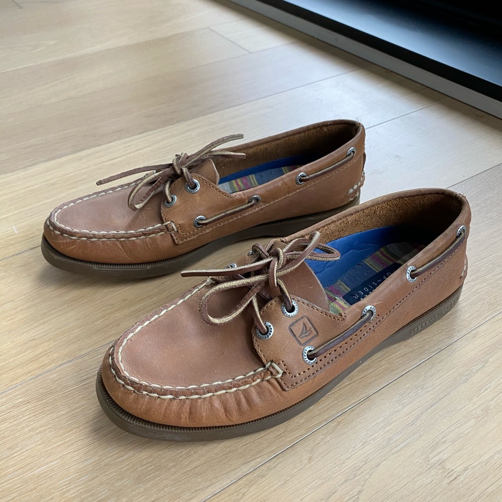 Sperry Topsider Original Boat Shoe Sahara Leather